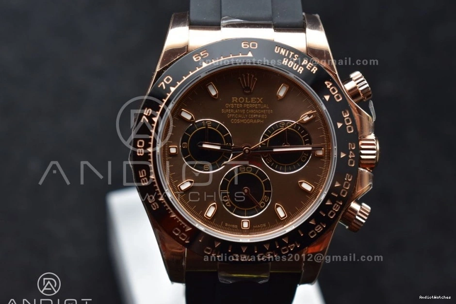 Daytona 749 Edition (Gain Best Oyster-flex on ZF 116515 SH4130 Dial 1:1 Strap Chocolate Weight) DailyWear Black LN 0407